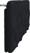 vidaXL - Hoofdbordkussen - 120 - cm - stof - zwart