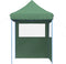 vidaXL - Partytent - inklapbaar - pop-up - met - 2 - zijwanden - groen