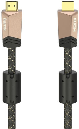 Hama 00205024 - HDMI Kabel - 75cm - Roze Zwart