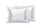 Eleganzzz Skin Care Kapselsloop - Satijnen Kussensloop - White - Kussenslopen 60x70cm Set van 2 - Oxford Rand - Beauty Kapselsloop