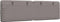 vidaXL - Hoofdbordkussen - 160 - cm - stof - taupe