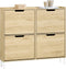 SoBuy FSR100-N - Schoenenkast - 8 Planken - Naturel Hout