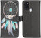 iMoshion Hoesje Geschikt voor Samsung Galaxy A21s Hoesje Met Pasjeshouder - iMoshion Design Softcase Bookcase - Zwart / Meerkleurig / Dreamcatcher