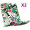 Stoelkussens 2 st Adirondack oxford stof meerkleurig