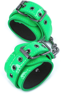 Bondageset Electra Wrist Cuffs Groen