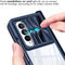 imoshion Hoesje Geschikt voor Samsung Galaxy Z Fold 4 Hoesje - imoshion Camslider Backcover - Donkerblauw
