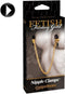 Fetish Fantasy Gold FF GOLD NIPPLE CHAIN CLAMPS