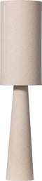 WOOOD Loft Vloerlamp - Metaal/Bouclé - 130xØ30 cm - Naturel