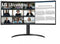LG 34WR55QC - Ultrawide Monitor - 3440x1440 Resolutie 100Hz - Zwart