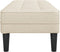 vidaXL - Ligbed - Linnen - 113x57x39 - cm
