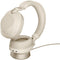 Jabra Evolve2 85 - Over-Ear - Draadloos Bluetooth 5.0 - Beige