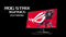 ASUS ROG Strix XG27UCG - Gaming Monitor - 27 inch 4K 160Hz FHD 320Hz USB-C G-Sync compatible