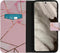 iMoshion Hoesje Geschikt voor Google Pixel 8 Hoesje Met Pasjeshouder - iMoshion Design Softcase Bookcase - Meerkleurig / Pink Graphic