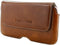Mobiparts Excellent Belt Case - Insteekhoesje - Echt leder - Oaked Cognac (3XL)