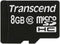 Transcend microSDHC Class 10 8GB - Extra opslagcapaciteit - Water- en schokbestendig