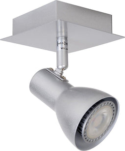 Lucide LAURA-LED - Plafondspot - Dimb. 5W 3000K - Grijs