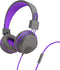 JLab JBuddies Studio - On-Ear Koptelefoon - Volumebegrenzer 85 dB - Blauw/Grafiet/Paars
