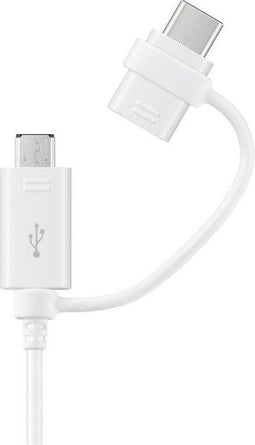Samsung EP-DG930 - 2-in-1 Type-C en Micro-USB kabel - 1,5m - Wit