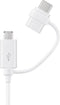 Samsung EP-DG930 - 2-in-1 Type-C en Micro-USB kabel - 1,5m - Wit