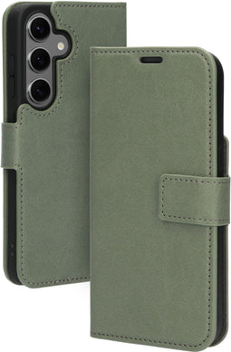 Mobiparts Galaxy S24 - Classic Wallet Case - Ruimte voor pasjes - Groen