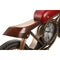 Muurklok Home ESPRIT Rood Gouden PVC Metaal Motorfiets Vintage 95 x 12 x 43,5 cm