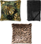 VOORDEELSET - Beleaf Me - Sierkussens & Plaid - Babel 45x45 cm - Kenzo 45x45 cm - Sidney - Chive & Raven - Set van 3 stuks