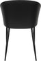 ANLI STYLE CHAIR GIGI ALL BLACK