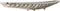 Middenstuk Home ESPRIT Zilverkleurig Modern Verchroomd 51 x 12 x 6 cm