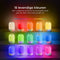 Oplaadbaar RGB LED Nachtlampje FK ronde kopstijl - 15 kleuren - Afstandsbediening - Multicolor