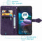 iMoshion Hoesje Geschikt voor Motorola Edge 30 Hoesje Met Pasjeshouder - iMoshion Mandala Bookcase - Paars
