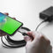 Green Cell KABGC22 - USB A naar USB-C Kabel - Snelladen 3.0 - Zwart