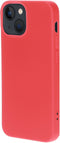 Mobiparts iPhone 13 Mini - Silicone Cover - Krasbestendig - Rood