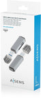 AISENS ASCR-2A09-GR - Geheugenkaartlezer - USB 3.2 Gen 1 Type-A - Grijs