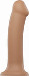Strap-On-Me - Semi-Realistische Dual Density Buigzame Dildo Caramel M