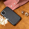 Selencia Hoesje Geschikt voor Samsung Galaxy S10 Hoesje - Selencia Gaia Slang Backcover - Zwart