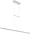 Steinhauer Profilo 3317ST - Hanglamp - Hoogte instelbaar 110-170cm - Zilver