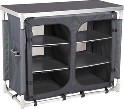 Bo-Camp Louise - Kookeiland - Hittebestendig en watervast - Grijs 100x48x80 cm