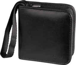 Hama SD Geheugenkaart tas - Kunstleer - Antistatische sleeves - Zwart