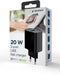 Gembird TA-UC-PDQC20-01-BK - Snellader - 20W QC3.0 - Zwart