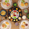 Princess Table Chef Pirouette - Gourmetstel Ø45cm - 1100W - 8 Personen - PFAS-Vrij - Regelbare thermostaat - Zwart