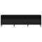 vidaXL - TV-kast - Zwart - Eiken - 150x30x44,5 - cm - Engineered - Wood
