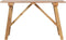 vidaXL - Wandtafel - 130x40x80 - cm - gemengd - gerecycled - hout