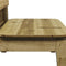 vidaXL - Tuinstoel - 60x52,5x72 - cm - geïmpregneerd - grenenhout