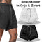 MW® Sportbroek Heren - Fitnessbroek - Quick-Dry - Zwart L
