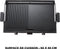 Little Balance 8735 - Elektrische plancha/bakplaat/BBQ - 2200 Watt - 2 onafhankelijke zones - PFAS vrij