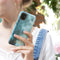 Selencia Hoesje Geschikt voor Samsung Galaxy A52 (4G) / A52s / A52 (5G) Hoesje - Selencia Maya Fashion Backcover - blauw