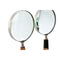 Decoratieve figuren Home ESPRIT Tweekleurig Koloniaal Vergrootglas 10 x 2,5 x 24,5 cm (2 Stuks)