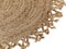 ZONGULDAK - Laagpolig vloerkleed - Beige - 120 cm - Jute