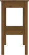 vidaXL - Wandkast - 110x40x75 - cm - massief - grenenhout - honingbruin