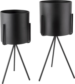 Plant Pot Set Pedestal XL Iron Q1-21